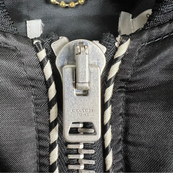 Coach Eagle Souvenir Italy Puffer Coat Jacket Size 0 XS - Picture 5 of 9